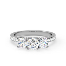 Auric Cushion Yellow Gold Halo