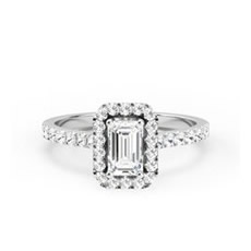 Marcellus Marquise Men's Platinum Engagement Ring